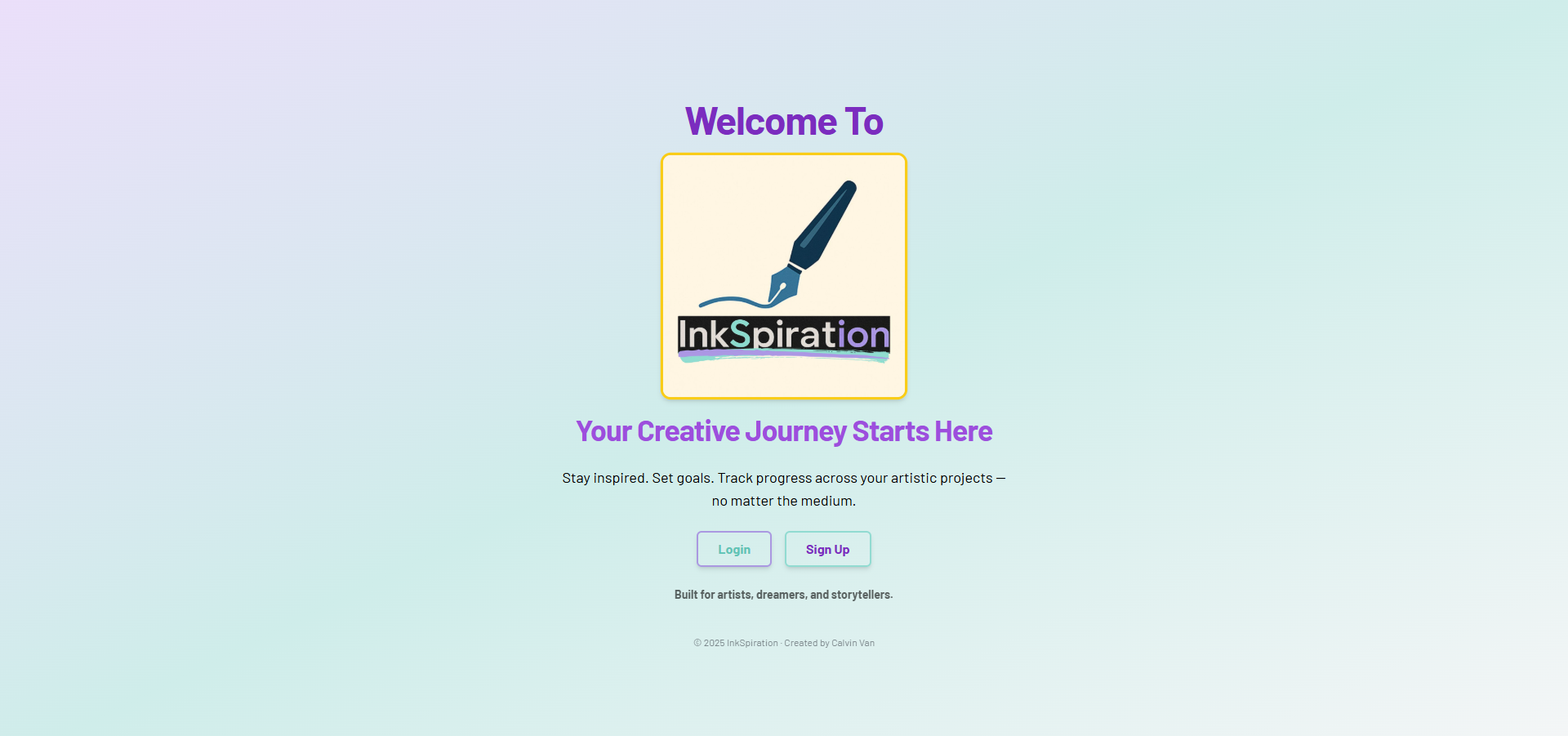 Inkspiration - Creative Platform